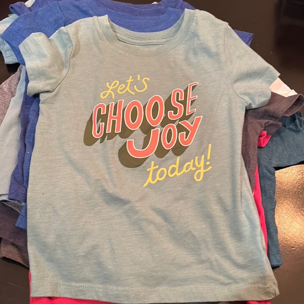 Lot of 12 Cat & Jack T-Shirts 2T
